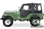 Tigertop Verdeck inkl. Türen Schwarz Jeep CJ5 76-83