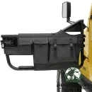 Storage Bags Vinyl Black Denim for Bestop High Rock 4x4 Element Doors Jeep CJ7, CJ8, Wrangler YJ, TJ (76-06). Close-up.