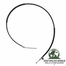 Brake Cable Rear Right Raybestos Jeep Wrangler 87-89