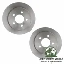 Bremsscheibe Paar hinten Jeep Grand Cherokee 94-98