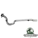 Hosenrohr, Flammrohr (aluminisiert) für 4,0L Benzin Motor. Jeep Grand Cherokee ZJ / ZG (1993-1995).