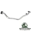 Aluminisiertes Hosenrohr, Flammrohr für 4,2L Motor Auspuffanlage. Jeep Wrangler YJ (1987-1990).