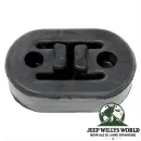 Auspuffgummi, Halter für 4,0L, 5,2L und 5,9L Benzin Motor. Jeep Grand Cherokee ZJ / ZG (1996-1998).