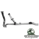 Hosenrohr, Flammrohr (aluminisiert) für 5,2L and 5.9L Benzin Motor. Jeep Grand Cherokee ZJ / ZG (1996-1998).