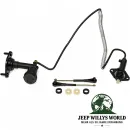 Kupplungs Geber- und Nehmerzylinder Einheit Jeep Wrangler 2,5 + 4,0 L 03-04