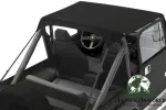 Bikini Top Traditional Black Crush Jeep CJ7 CJ8 Wrangler YJ 76-91