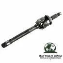 Kardanflansch Dana 30 Vorderachse, 44 Hinterachse, 300 Verteilergetriebe Jeep CJ Wrangler Cherokee Commanche 66-93, Flansch verschraubung auf Montagepunkten liegend, ganzer Artikel zu sehen.