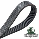 Keilrippenriemen mit Klima 4,0 L Jeep Wrangler + Grand Cherokee 99-06