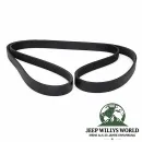 Keilrippenriemen ohne Klima 2,5 L + 4,0 L Jeep Wrangler + Cherokee 91-96