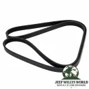 Keilrippenriemen ohne Klima 2,5 L + 4,0 L Jeep Wrangler + Cherokee + Grand Cherokee 91-95