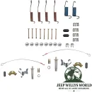 Bremsen Federnsatz mit Nachsteller vorne oder hinten 11" Bremse Jeep CJ 72-78
