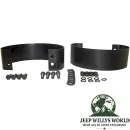 Stoßfangbügel Bumperettes Schwarz CJ + Wrangler 76-95
