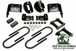 Leaf Spring Shackle Mounting Kit Rear Jeep CJ 76-86