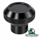 Armaturenbrett Zugschalterknopf Aluminium schwarz Jeep CJ 76-86