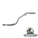 Exhaust Endrohrbogen (aluminisiert) mit 2