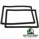 Scheibendichtung Paar hinten 4-türer Jeep Cherokee 84-96