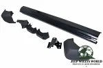 Stoßstangen Set hinten schwarz Jeep Cherokee 84-96