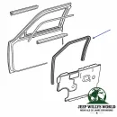 Türdichtung Fensterführung vorne links Jeep Grand Cherokee 93-97