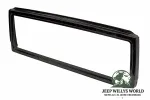 Frontscheibenrahmen, schwarz grundiert, Montage an original Befestigungspunkten. Jeep Wrangler TJ (1996-2002)
