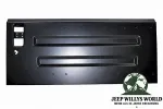 Hecktüre schwarz Jeep Wrangler 87-95