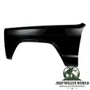 Kotflügel vorne links schwarz grundiert. Jeep Cherokee XJ (1984-1996).