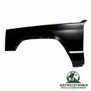Kotflügel vorne links schwarz grundiert. Jeep Cherokee XJ (1997-2001).