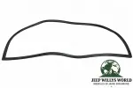 Hardtop Heckscheiben Glas Dichtung Jeep CJ7, CJ8, 76-86, Produktbild.