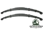 Blattfeder Blattfederpaket Paar hinten 11-Lagen Jeep CJ Willys Ford GPW 41-64