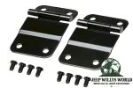 Heckklappenscharnier Paar Schwarz Jeep CJ 76-86
