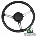 Lenkrad mit Hupenknopf Jeep CJ + Wrangler 76-95