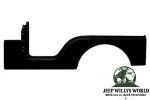 Stahl Karosserieseitenteil links, schwarz grundiert. Jeep CJ5 (1976-1983)