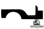 Stahl Karosserieseitenteil rechts, schwarz grundiert. Jeep CJ5 (1976-1983)