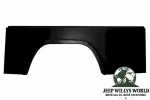 Karosserieseitenteil hinten links, Blech schwarz grundiert. Jeep CJ8 (1981-1985)