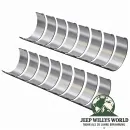 Pleuellager Set .010" Übermaß 5,0 + 5,9 L Jeep CJ 72-86