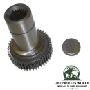 Input Shaft for NP228 or NP229 Transfer Case. Jeep SJ / J Series / Cherokee XJ (1982-1991).