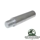 Bremssattel Bolzen Jeep CJ YJ XJ 82-89, Gewindeseite von schräg vorne.