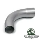 Auspuff Rohrbogen Universal Stahl 90° Ø 57mm / 2,25" Jeep