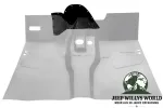 Bodenplatten Reparaturblech Fußraum vorne Jeep CJ5 55-71