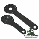Scheibenrahmen Versteller Ausstellarm links Jeep CJ2A 46-49