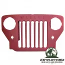 Front Radiator Grille with Willys Logo Jeep CJ3B 53-64