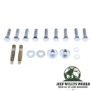 Abgaskrümmer Schraube, Flammrohr zu Krümmer für 2,5L oder 4,0L Motor. Jeep Cherokee XJ / Wrangler YJ / TJ / Grand Cherokee ZJ / Comanche MJ (1984-2002).