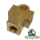 Bremsschlauch Anschluss T Stück vorne oder hinten Jeep Willys MB M38 M38-A1 CJ 41-78