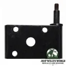 Blattfederhalteplatte vorne links Jeep CJ Willys Ford GPW 41-71