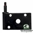 Blattfederhalteplatte vorne rechts Jeep CJ Willys Ford GPW 41-71