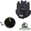 Verteilerkappe + Finger Set Jeep CJ 5,0 + 5,9 L 65-74