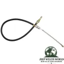 Bremsseil hinten links für Jeep CJ5 & CJ7 78–80 mit 10
