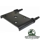 Blattfederhalteplatte vorne rechts Jeep CJ 76-86