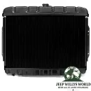 Kühler 3-Reihig Jeep CJ 4,2 + 5,0 L 72-86 ohne Viscolüfter