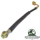 Bremsschlauch vorne rechts Jeep CJ7 CJ8 82-86, Innengewinde-Seite Abgebildet mit Banjo Anschluss im Hintergrund.