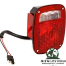 Rückleuchte US links mit Seitenstrahler Jeep CJ 81-86